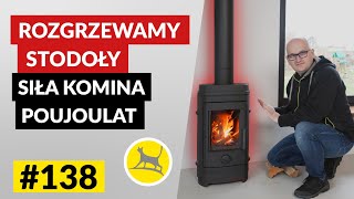 MONTAŻ KOMINA KTÓRY ROZGRZEJE KAŻDĄ STODOŁĘ  PIECYK WOLNOSTOJĄCY W DOMU 138 [upl. by Desberg37]