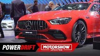 2019 Mercedes AMG GT 43  An everyday performance car  Paris Motorshow  PowerDrift [upl. by Adni876]