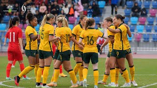 CommBank Young Matildas v China PR Game 1  Highlights [upl. by Nikolaos917]