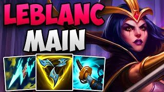 CHALLENGER LEBLANC MAIN SOLO CARRY GAMEPLAY  CHALLENGER LEBLANC TOP GAMEPLAY  Patch 1324 S13 [upl. by Llenwad196]