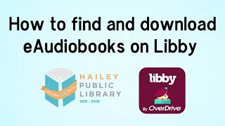 How to find Audiobooks in the Libby app [upl. by Delcina]