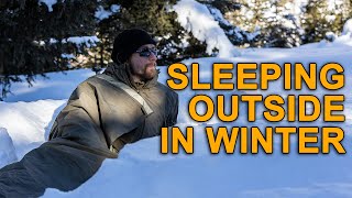 How to Bivy in Winter  Tips for winter nights in the outdoors [upl. by Htaek472]