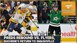 Tomasino Time Preds Rebound For Big Win Over Flyers Previewing Matt Duchenes Return to Smashville [upl. by Riamu404]