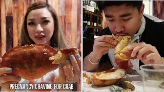 Craving For Spicy Crab PREGNANCY VLOG Diipa amp Sega [upl. by Himelman14]