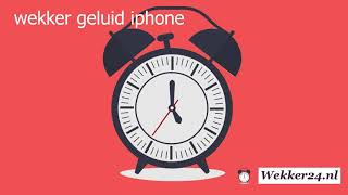 iPhone wekker geluid oplopend  10 minuten lang [upl. by Modie]