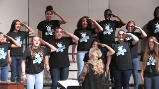 Boogie Woogie Bugle Boy arr Lojeski  SLHS Womens Choir [upl. by Panter708]