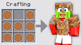 Minecraft But You Can Craft Any Armor [upl. by Ativ601]