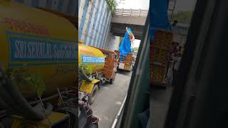 lorry in big Ganesh at Outer Ring Road At bel circle Bangalore [upl. by Siraval768]