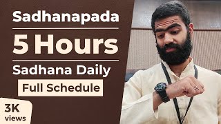 Whats My Schedule in sadhanapada  Mayank Garg [upl. by Maisey]