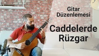 Caddelerde Rüzgar Gitar Solo  Tab Gitar Şarkılar Nasıl Çalınır [upl. by Marcelo]