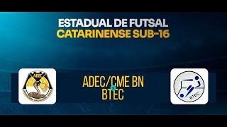 ESTADUAL DE FUTSAL CATARINENSE SUB16 [upl. by Robins]