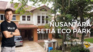 For Sale Semi Detached House at Setia Eco Park Nusantara 2 Setia Alam [upl. by Jueta]