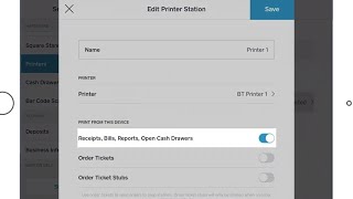 How To Set Up Tips Signatures amp Printers  Square Point of Sale Tutorial [upl. by Josler]