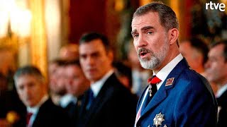 PASCUA MILITAR CON EL REY FELIPE VI [upl. by Lunn606]