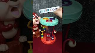 Red Purple Yellow owl shape sorter fun sound effect [upl. by Howlyn]