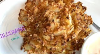 HOW TO MAKE BLOOMING ONION • POWER AIR FRYER XL EASY AND QUICK RECIPE [upl. by Cortie]