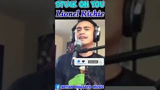 Stuck On You  Lionel Richie BryanMagsayoCover OnlineRequest shorts [upl. by Adieno]