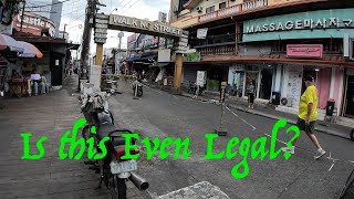 WALKING STREET ANGELES CITY PHILIPPINES 4K [upl. by Yzzik]