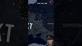 OMSK Vs Einheitspakt  Hoi4 Timelapse hoi4 timelapse ww2 shorts history tno germany russia [upl. by Varien]