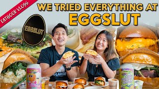 We Ate Everything At Eggslut ft Zermatt Neo  Eatbook Tries Everything  EP 7 [upl. by Assenov]