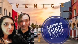 Staying on the Venice Beach Boardwalk The V Hotel [upl. by Yonita]