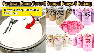 PANTESAN RAME PEMBELI  SAMPAI PUNYA 5 CABANG TERNYATA RAHASIANYA PAKE RESEP KUAH SUSU INI [upl. by Sirotek183]