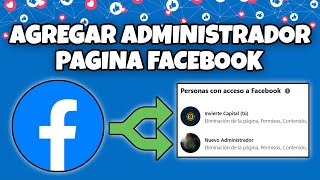 COMO AGREGAR UN ADMINISTRADOR A MI PAGINA DE FACEBOOK EN PC LAPTOP o PORTATIL 2024 [upl. by Zetnod]