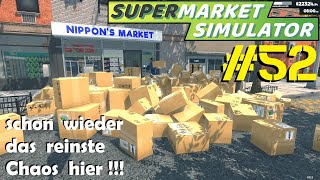 Supermarkt Simulator 52 Kundenansturm Nachtschicht amp chaotische Warenbestellung [upl. by Tezil]