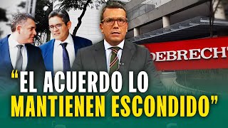 TC decidirá si acuerdo entre Fiscalía y Odebrecht será público quotHacen lo posible para esconderloquot [upl. by Mendelsohn]