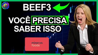 VEJA ANTES QUE SEJA TARDE  VALE A PENA INVESTIR NA AÇÃO DA MINERVA ANÁLISE GRÁFICA beef3 [upl. by Adnorehs190]