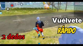 EL MEJOR HUD A 2 DEDOS PARA FREE FIRE CUSTOM HUD FREE FIRE 2 DEDOS CONTROLES PARA 2 DEDOS FREE FIR [upl. by Helbon]