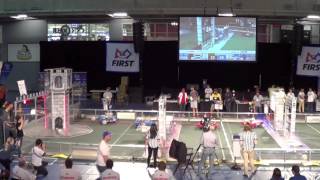 FRC Team 610 at Greater Toronto East Regional  Qualification Match 5 [upl. by Mur410]