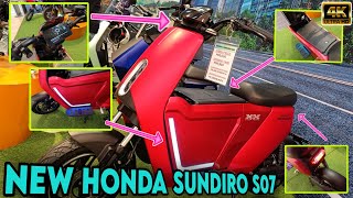 NEW HONDA SUNDIRO S07 EBIKE  FULL REVIEW and ACTUAL LOOKS [upl. by Isleana]