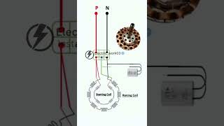 Fan starter winding electrical fan electrician [upl. by Accissej922]