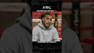 David Benavidez Plans to KO Demetrius Andrade on Nov 25 💥🥊 [upl. by Jahdol]