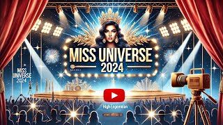 Miss Universe 2024  The Crowned Queen  evening gown round [upl. by Ocsinarf]