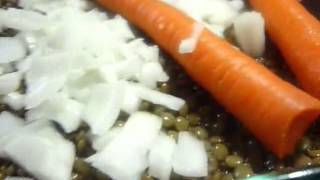 Organic Omega3 Powered Omelette Lentils Carrots amp Onions [upl. by Aligna]