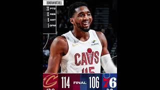 Cavs beat the 76ers to put their record to 130 thoughts best team in the league [upl. by Biel]