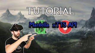 Skyrim et IA  Tutoriel Complet du Mod Mantella 🐲 Version 012 [upl. by Ynetsed931]