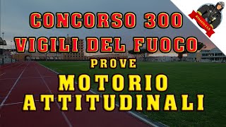 Prove Motorio Attitudinali  Concorso 300 Vigili del Fuoco [upl. by Anabahs]