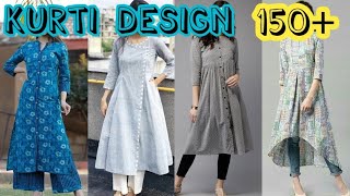 150 New Kurti Design  Kurti Design  Kurti Design 2023 [upl. by Ttessil]