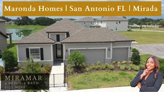 Maronda Homes  Miramar Model  Mirada  San Antonio FL [upl. by Llyrpa]