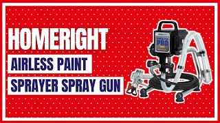 HomeRight Power Flo Pro 2800 C800879 Airless Paint Sprayer Spray Gun [upl. by Tamer982]