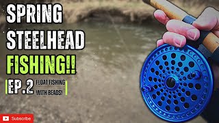 Spring STEELHEAD CENTERPIN FISHING in Lake Ontario Tributaries No Skunkin [upl. by Harragan262]