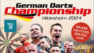 PDC 2024 German Darts Championship Day 1 afternoon session live scoreboard [upl. by Waiter133]