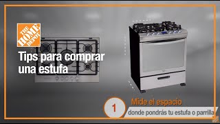 Tips para comprar una estufa  Línea Blanca  The Home Depot Mx [upl. by Sinnoda]