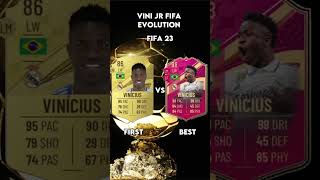 Vinicius Junior Fifa Evolution eafc fifa football footballshorts shorts [upl. by Stafford]