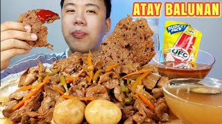 ATAY BALUNAN WITH OKOY MUKBANG  Pinoy Mukbang  Mukbang Philippines  Asmr Mukbang  Asmr  Mukbang [upl. by Indyc983]