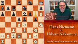 5 Minutes with GM Ben Finegold Niemann vs Nakamura Speed Chess Championship 2024 [upl. by Calore]