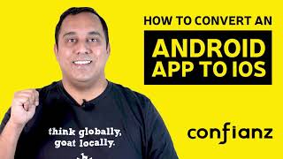 How to convert an Android app to iOS 📱  Android app development company in USA [upl. by Ji]